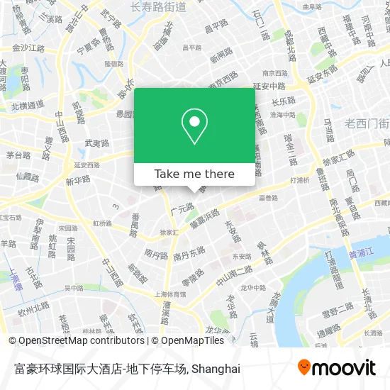 富豪环球国际大酒店-地下停车场 map