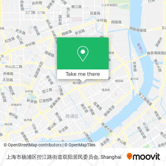上海市杨浦区控江路街道双阳居民委员会 map