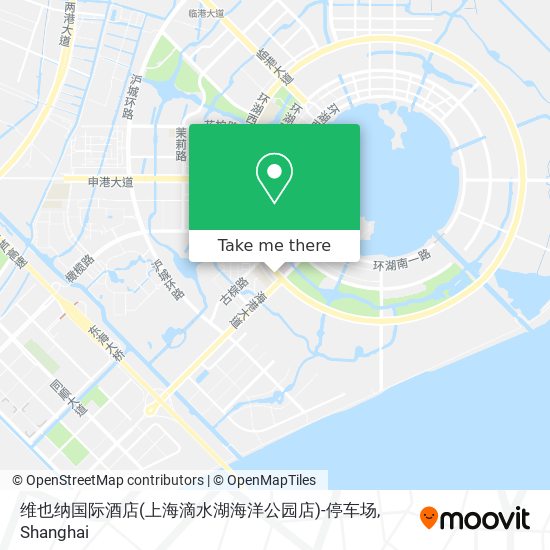 维也纳国际酒店(上海滴水湖海洋公园店)-停车场 map