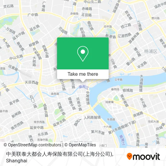 中美联泰大都会人寿保险有限公司(上海分公司) map