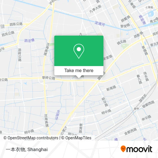 一本衣物 map