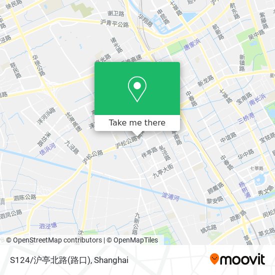 S124/沪亭北路(路口) map