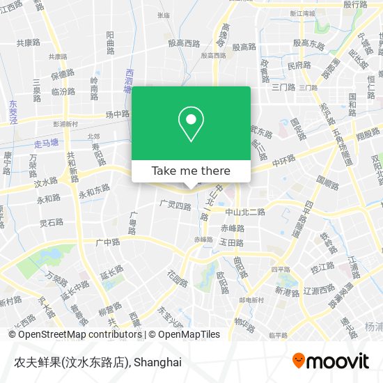 农夫鲜果(汶水东路店) map