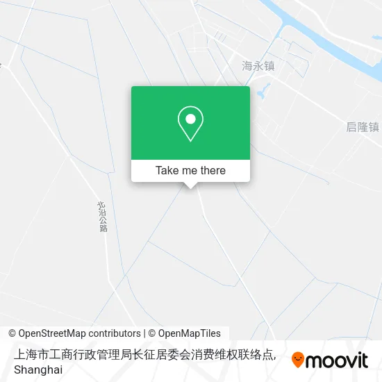 上海市工商行政管理局长征居委会消费维权联络点 map