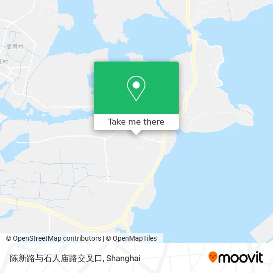 陈新路与石人庙路交叉口 map
