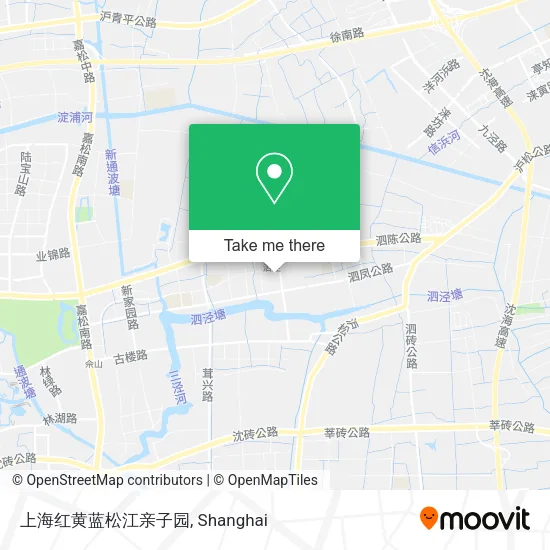 上海红黄蓝松江亲子园 map