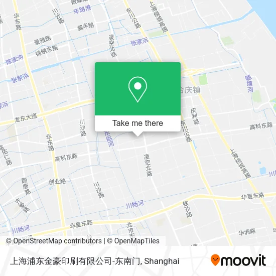 上海浦东金豪印刷有限公司-东南门 map