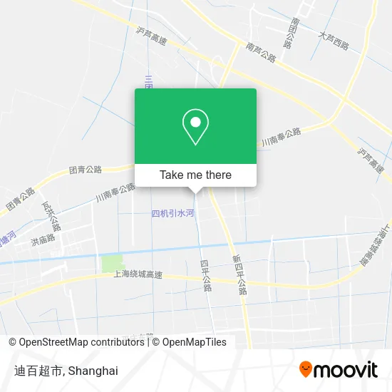迪百超市 map