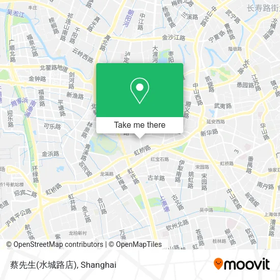 蔡先生(水城路店) map