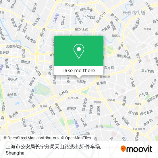 上海市公安局长宁分局天山路派出所-停车场 map