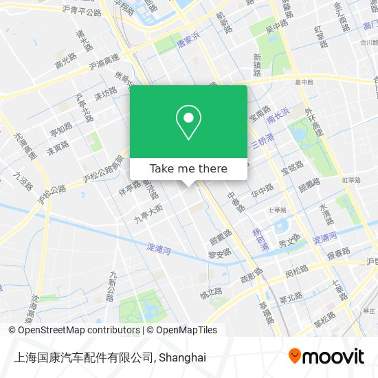 上海国康汽车配件有限公司 map