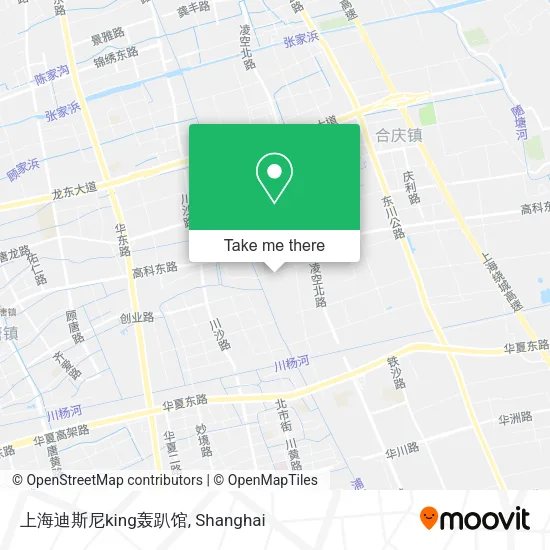 上海迪斯尼king轰趴馆 map