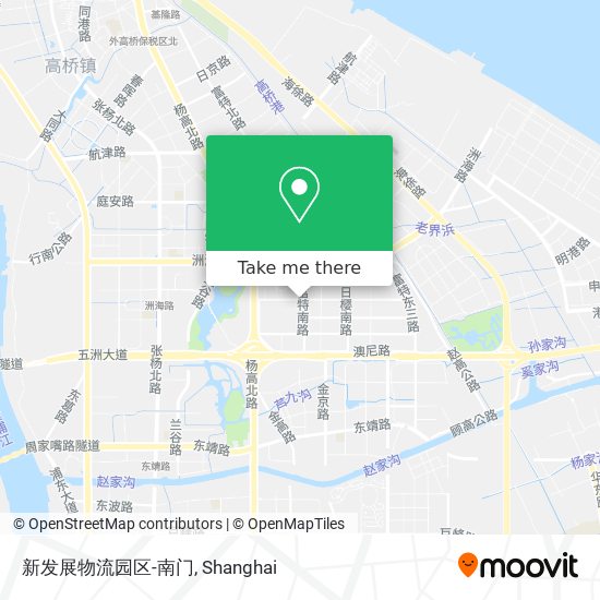 新发展物流园区-南门 map