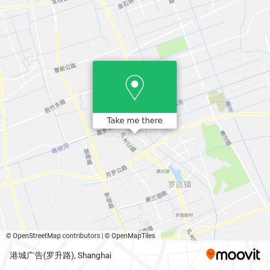港城广告(罗升路) map