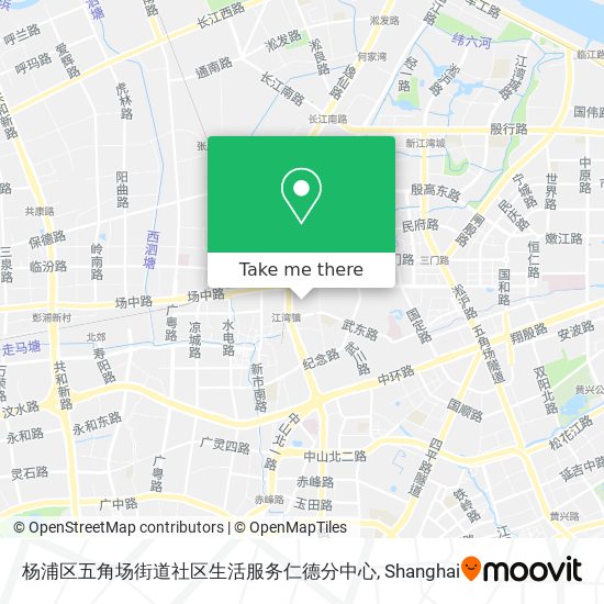 杨浦区五角场街道社区生活服务仁德分中心 map