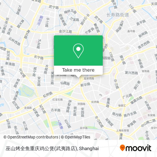 巫山烤全鱼重庆鸡公煲(武夷路店) map