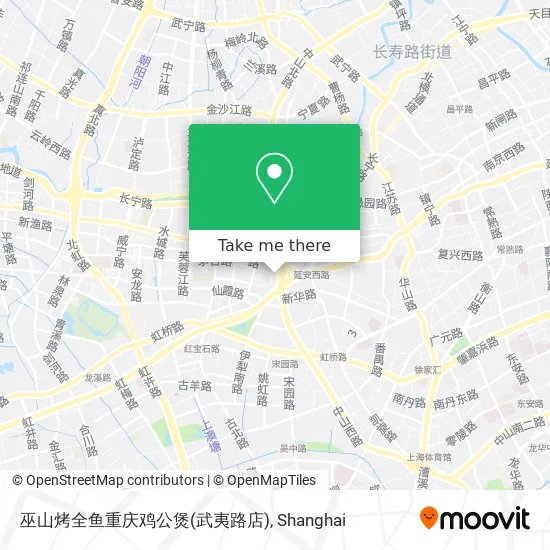 巫山烤全鱼重庆鸡公煲(武夷路店) map