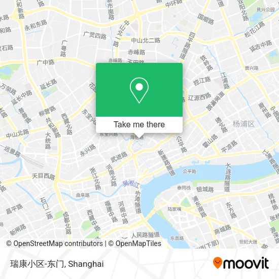 瑞康小区-东门 map
