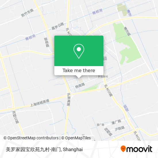 美罗家园宝欣苑九村-南门 map