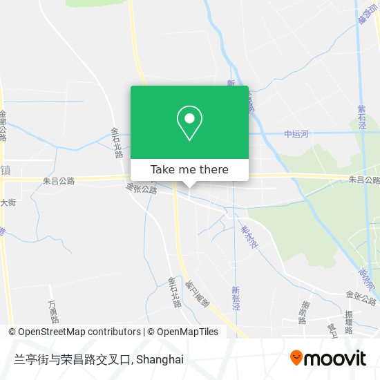 兰亭街与荣昌路交叉口 map