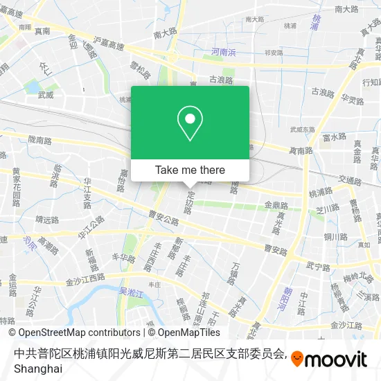 中共普陀区桃浦镇阳光威尼斯第二居民区支部委员会 map
