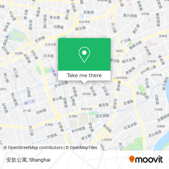 安歆公寓 map