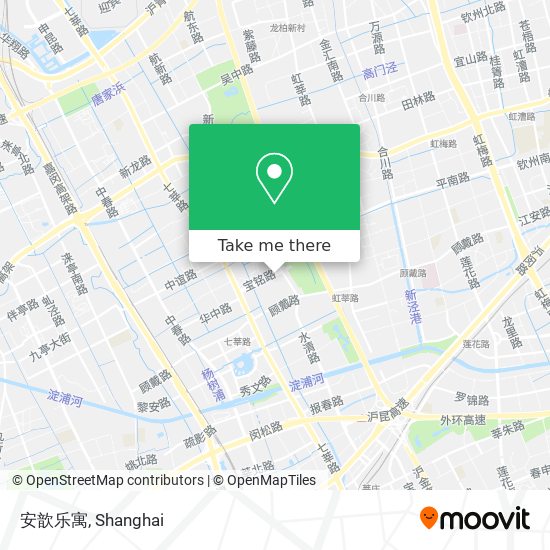 安歆乐寓 map