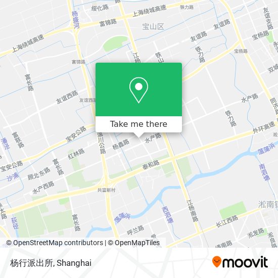 杨行派出所 map