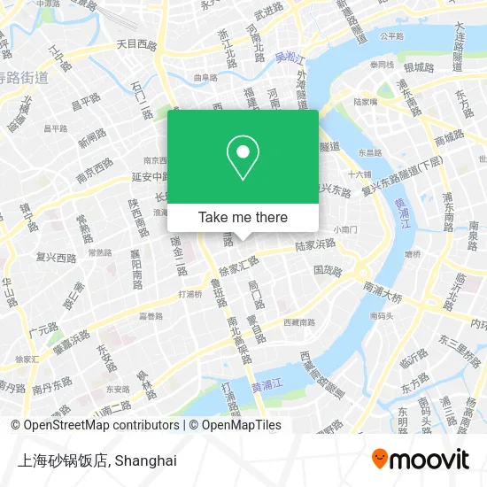 上海砂锅饭店 map