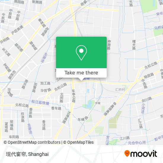 现代窗帘 map