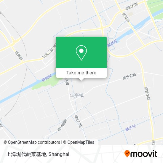 上海现代蔬菜基地 map