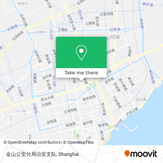 金山公安分局治安支队 map