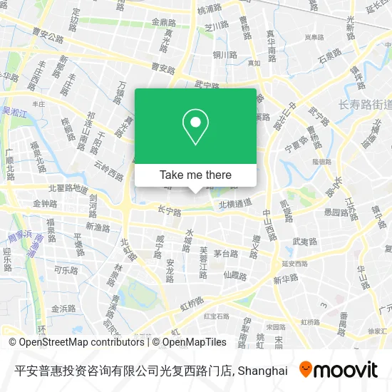 平安普惠投资咨询有限公司光复西路门店 map