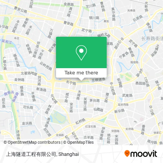 上海隧道工程有限公司 map