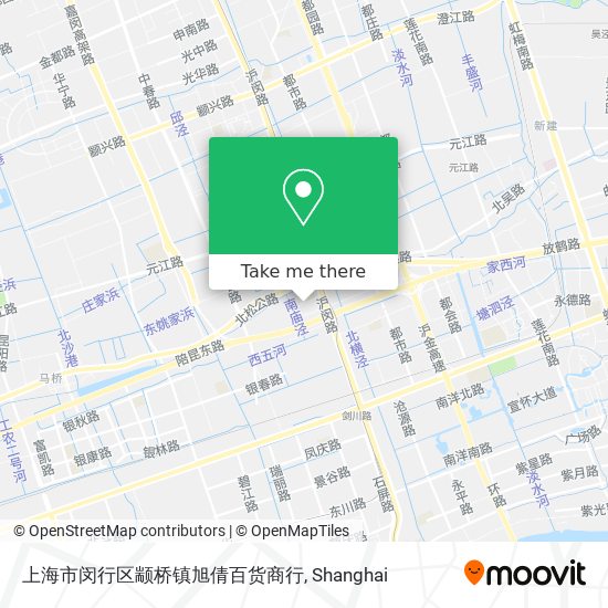 上海市闵行区颛桥镇旭倩百货商行 map