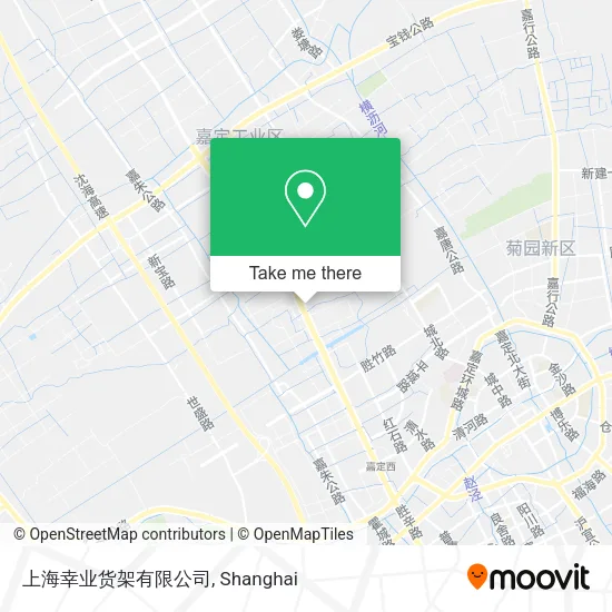 上海幸业货架有限公司 map