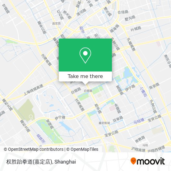 权胜跆拳道(嘉定店) map
