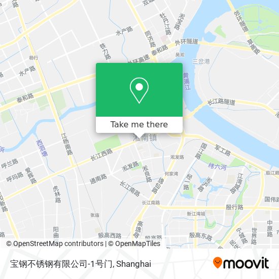 宝钢不锈钢有限公司-1号门 map