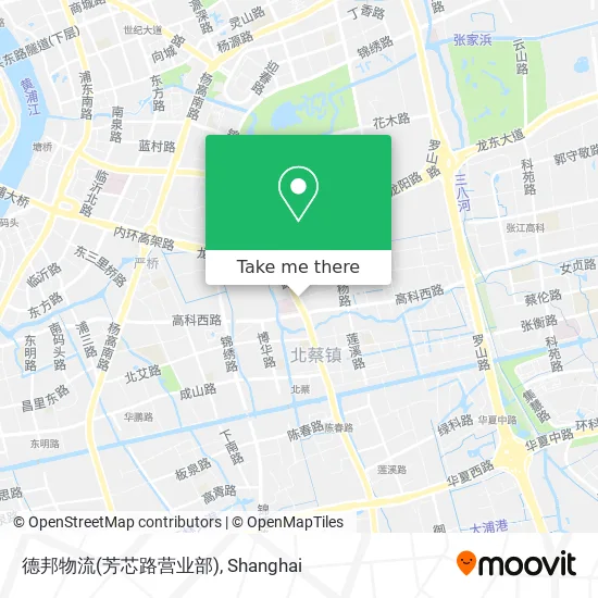 德邦物流(芳芯路营业部) map