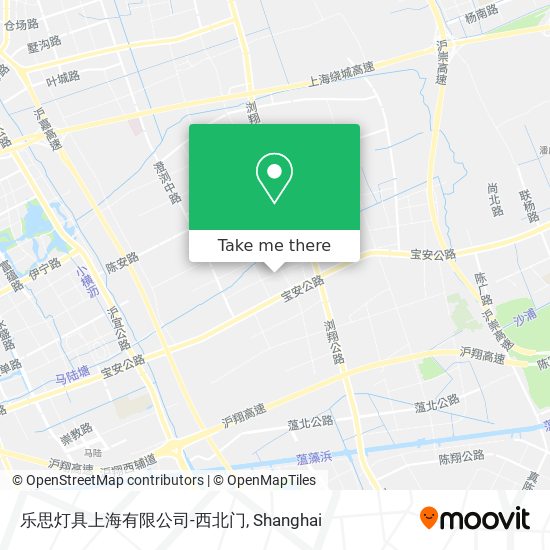 乐思灯具上海有限公司-西北门 map
