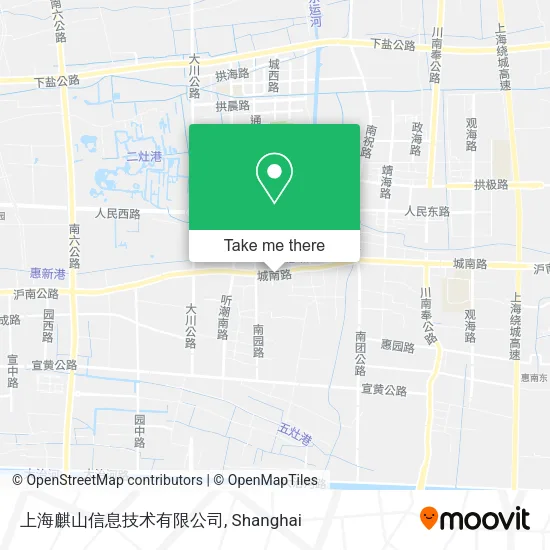 上海麒山信息技术有限公司 map