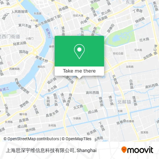 上海思深宇维信息科技有限公司 map