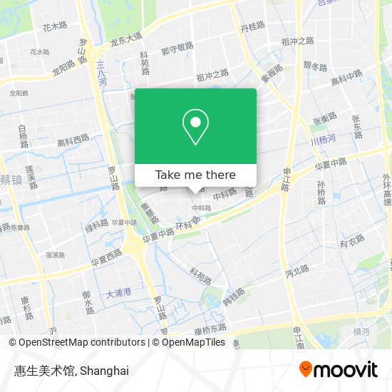 惠生美术馆 map