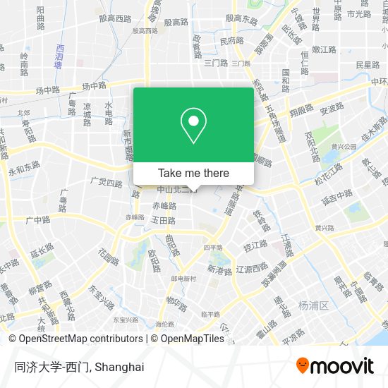 同济大学-西门 map