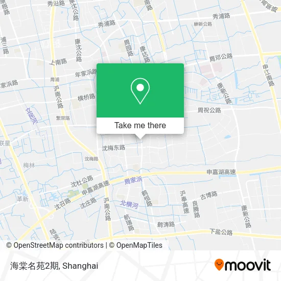 海棠名苑2期 map