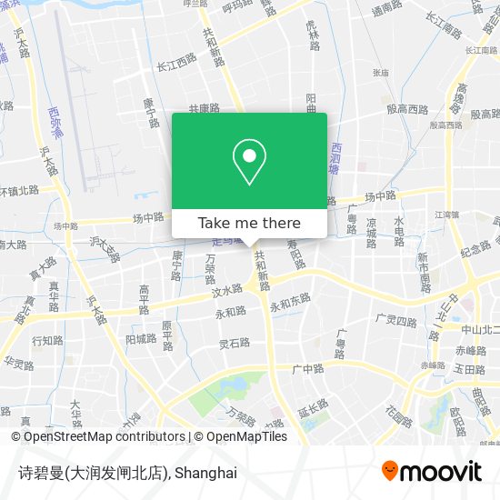 诗碧曼(大润发闸北店) map