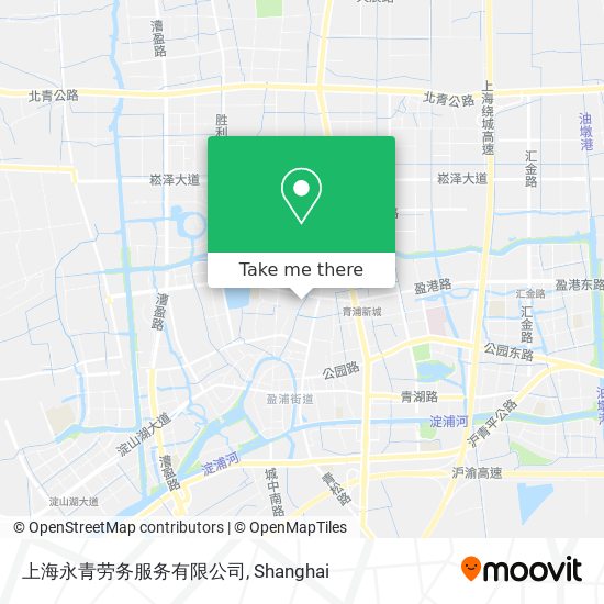 上海永青劳务服务有限公司 map