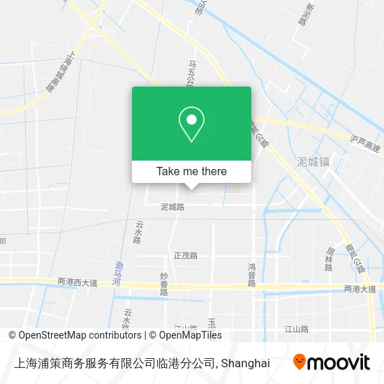上海浦策商务服务有限公司临港分公司 map