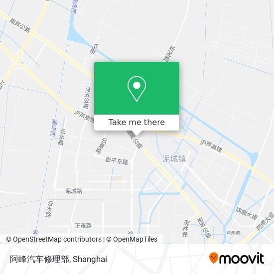 阿峰汽车修理部 map