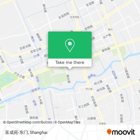 富成苑-东门 map